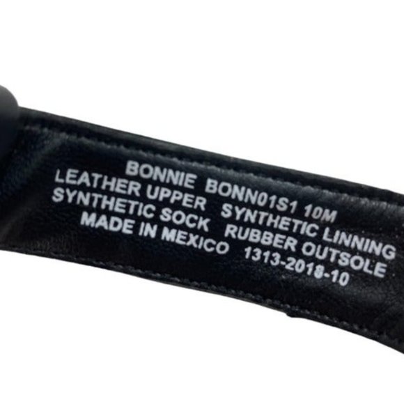 Steve Madden Black Bonnie Bonn Sandals s.10 - Picture 5 of 7